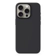 iPhone 15 Epico Silikone Cover - MagSafe Kompatibel - Sort For Sale