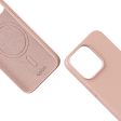 iPhone 15 Epico Silikone Cover - MagSafe Kompatibel - Lyserød Online Hot Sale