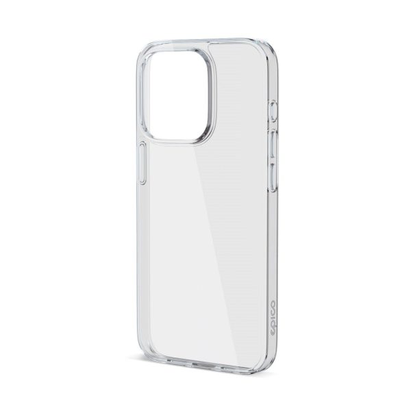 Epico iPhone 15 Pro Hero Case Plastik Cover - Gennemsigtig Discount