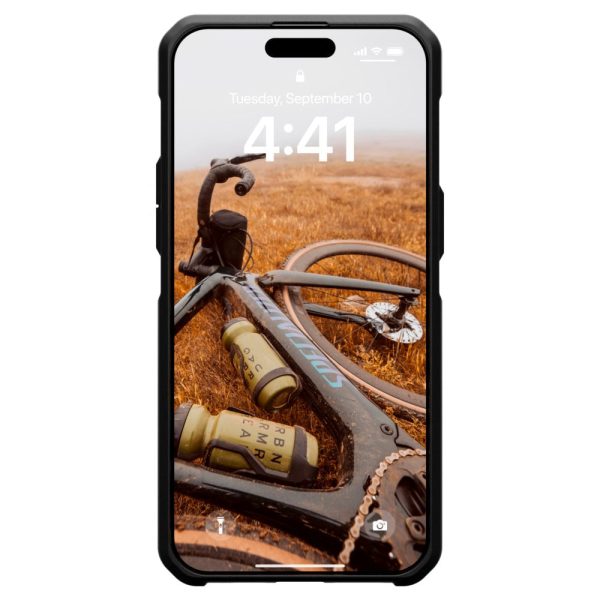 iPhone 15 Pro UAG METROPOLIS LT Series Cover - DuPont™ Kevlar - MagSafe Kompatibel - Olive on Sale