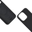 iPhone 15 Epico Silikone Cover - MagSafe Kompatibel - Sort For Sale