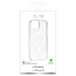 iPhone 15 Puro Lite Mag Cover - MagSafe Kompatibel - Gennemsigtig   Hvid Discount