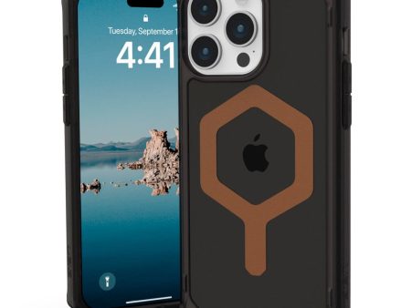 iPhone 15 Pro Max UAG PLYO Series Cover - MagSafe Kompatibel - Black   Bronze For Cheap