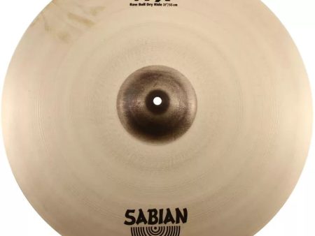 Sabian 22172XB AAX Raw Bell Dry Ride 21  Cymbal - Brilliant Finish Fashion