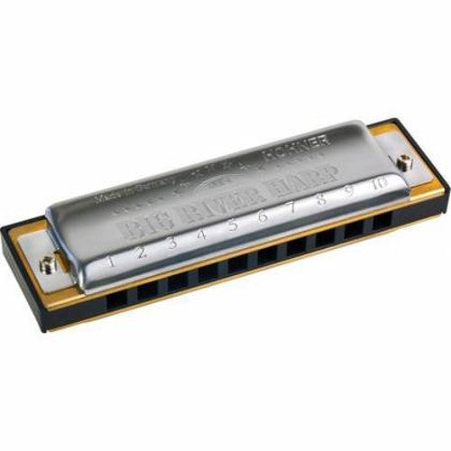 Hohner 590BX-G# Harmonica Big River Harp Blistered in Key of G# Major Fashion