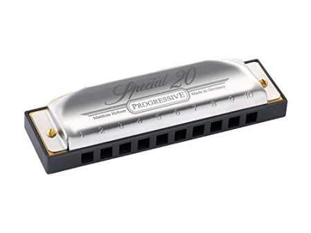 Hohner 560PBX-CTD Special 20 Country Tuned Harmonica - Key of D Major Fashion