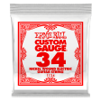 Ernie Ball 1134EB Nickel Wound Electric Custom Gauge Electric Guitar String - 0.034 For Cheap