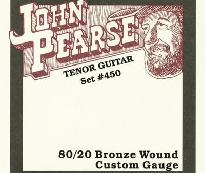 John Pearse JP450 80 20 Bronze Wound Tenor Guitar Strings Online Hot Sale