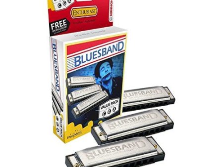 Hohner 3P1501BX Blues Band Value 3 Pack For Cheap