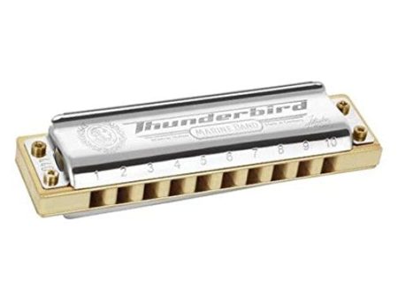 Hohner M2011BX-LF Marine Band Thunderbird - Low Key of F Fashion