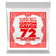 Ernie Ball 1172EB 3-Pack Nickel Wound Electric Custom Gauge Electric Guitar Strings - 0.072 on Sale