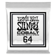 Ernie Ball 10464EB Cobalt Wound Electric Guitar String - 0.064 Online Sale