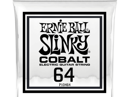 Ernie Ball 10464EB Cobalt Wound Electric Guitar String - 0.064 Online Sale