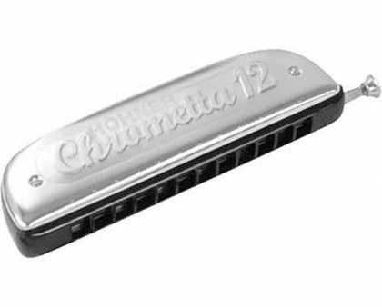 Hohner 255G Chrometta 12 Chromatic Harmonica in Key of G For Discount