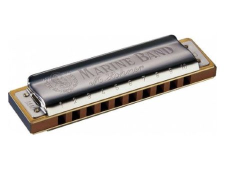 Hohner 1896BX-NM-BF Marine Band 1896 Classic Harmonica in Bb Minor Natural Online now