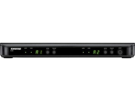 Shure BLX88 Dual-Channel Tabletop Wireless Receiver (J11: 596 to 616 MHz) Online Hot Sale