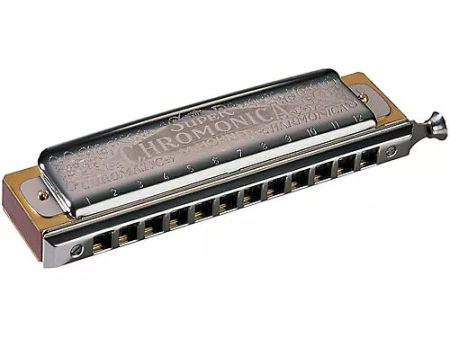 Hohner 270BX-A Super Chromonica Chromatic Harmonica - Key of A Online Sale