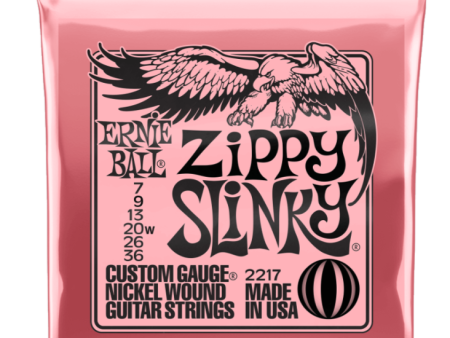 Ernie Ball 2217EB Zippy Slinky Nickel Wound  7-36 Electric Guitar Strings Online Sale