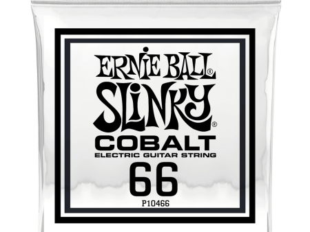 Ernie Ball 10466EB Cobalt Wound Electric Guitar String - 0.066 Online Sale