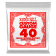 Ernie Ball 1140EB Nickel Wound Electric Custom Gauge Electric Guitar String - 0.040 Sale