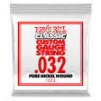 Ernie Ball 1232EB Classic Pure Nickel Wound Custom Gauge Electric Guitar String - 0.032 Online