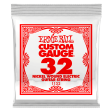 Ernie Ball 1132EB Nickel Wound Electric Custom Gauge Electric Guitar String - 0.032 Hot on Sale