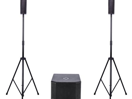 Db Technologies ES503 Bluetooth Enabled Portable Column Speaker PA System with Built-in Mixer and Stands Discount