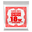 Ernie Ball 1118EB Nickel Wound Electric Custom Gauge Electric Guitar String - 0.018 For Discount