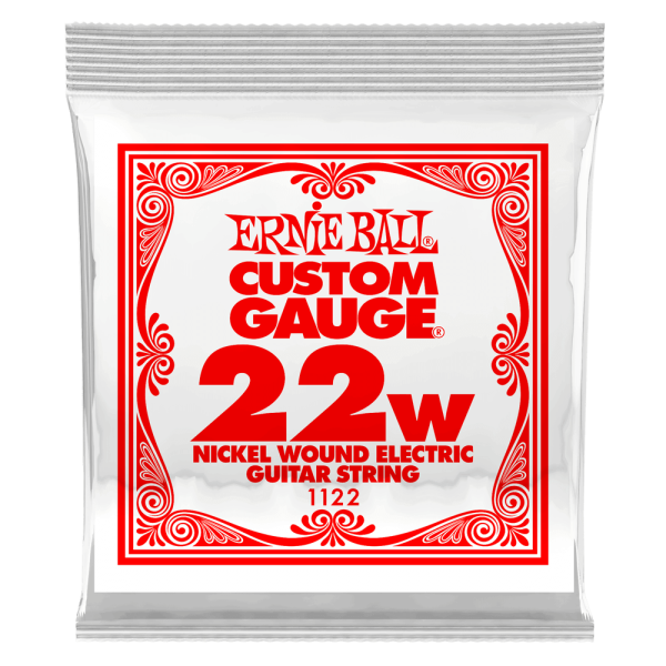 Ernie Ball 1122EB Nickel Wound Electric Custom Gauge Electric Guitar String - 0.022 Online Sale