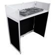 ProX XF-VISTAWHMK2 Vista DJ Booth Facade Table Station - White Sale