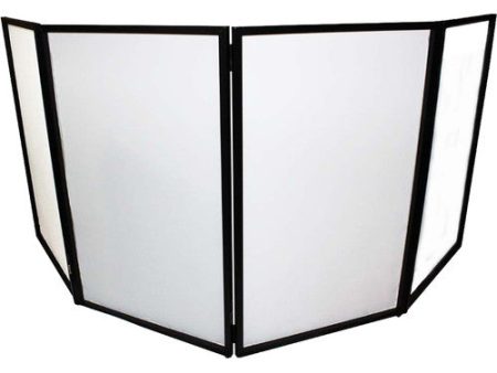 ProX XF-4X3048BMK2 4 Panel DJ Facade (Black Frame) on Sale