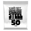 Ernie Ball 1950EB Custom Gauge Stainless Steel Wound Electric Guitar String - 0.050 Online Hot Sale