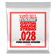 Ernie Ball 1228EB Classic Pure Nickel Wound Custom Gauge Electric Guitar String - 0.028 on Sale