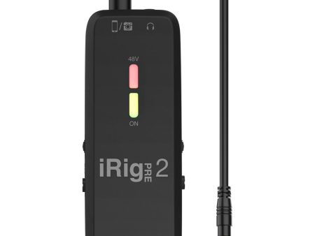 iRig PRE 2 Mobile XLR Microphone Interface Supply