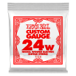 Ernie Ball 1124EB Nickel Wound Electric Custom Gauge Electric Guitar String - 0.024 For Discount