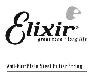 Elixir 13013 Anti-Rust Plated Plain Steel .013 Single String Hot on Sale