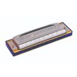 Hohner 595BX-A Blue Midnight Harmonica - Key of A Online now