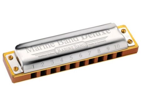 Hohner M2005BX-EB Marine Band Deluxe Harmonica - Key of Eb For Sale