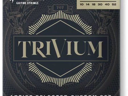 Dunlop TVMN1052 Heavy Core Trivium Electric Guitar Strings - .010-.052 For Discount