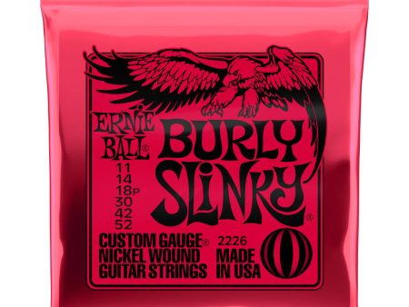 Ernie Ball 2226EB Burly Slinky 11-52 Electric Strings Hot on Sale