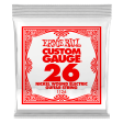 Ernie Ball 1126EB Nickel Wound Electric Custom Gauge Electric Guitar String - 0.026 Supply