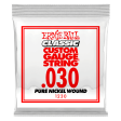 Ernie Ball 1230EB Classic Pure Nickel Wound Custom Gauge Electric Guitar String - 0.030 Online