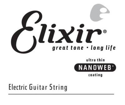 Elixir 15268 Electric Guitar Single .068 String w  Nanoweb Coating Fashion