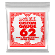 Ernie Ball 1162EB Nickel Wound Electric Custom Gauge Electric Guitar Strings - 0.062 on Sale