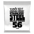 Ernie Ball 1956EB Custom Gauge Stainless Steel Wound Electric Guitar String - 0.056 Hot on Sale