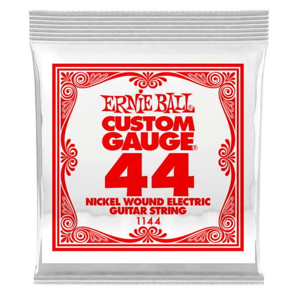 Ernie Ball 1144EB Nickel Wound Electric Custom Gauge Electric Guitar String - 0.044 Supply