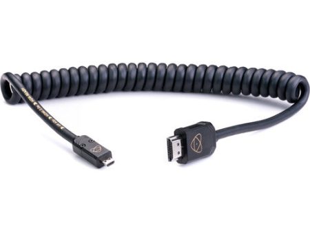 Atomos ATOM-4K60C2 Atomflex Hdmi (Type-A) Male To Micro-Hdmi (Type-D) Male Coiled Cable Discount