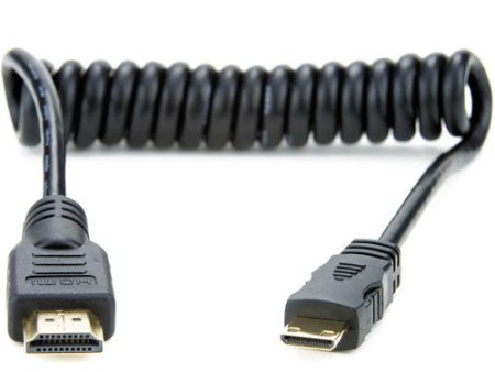 Atomos ATOM-CAB008 Full To Mini Hdmi Coiled Cable Online Hot Sale