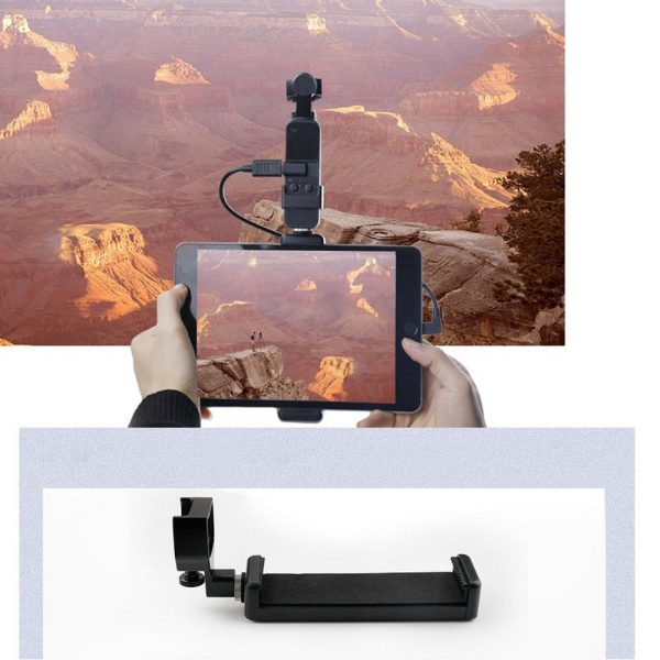 RCGEEK Phone Tablet Monitor Clamp Adapter Mount Bracket for OSMO POCKET Handheld Gimbal Online