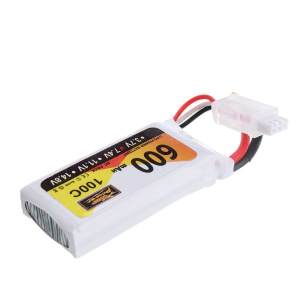 ZOP Power 7.4V 600mAh 100C 2S Lipo Battery XT30 Plug for XK K130 RC Helicopter Cheap